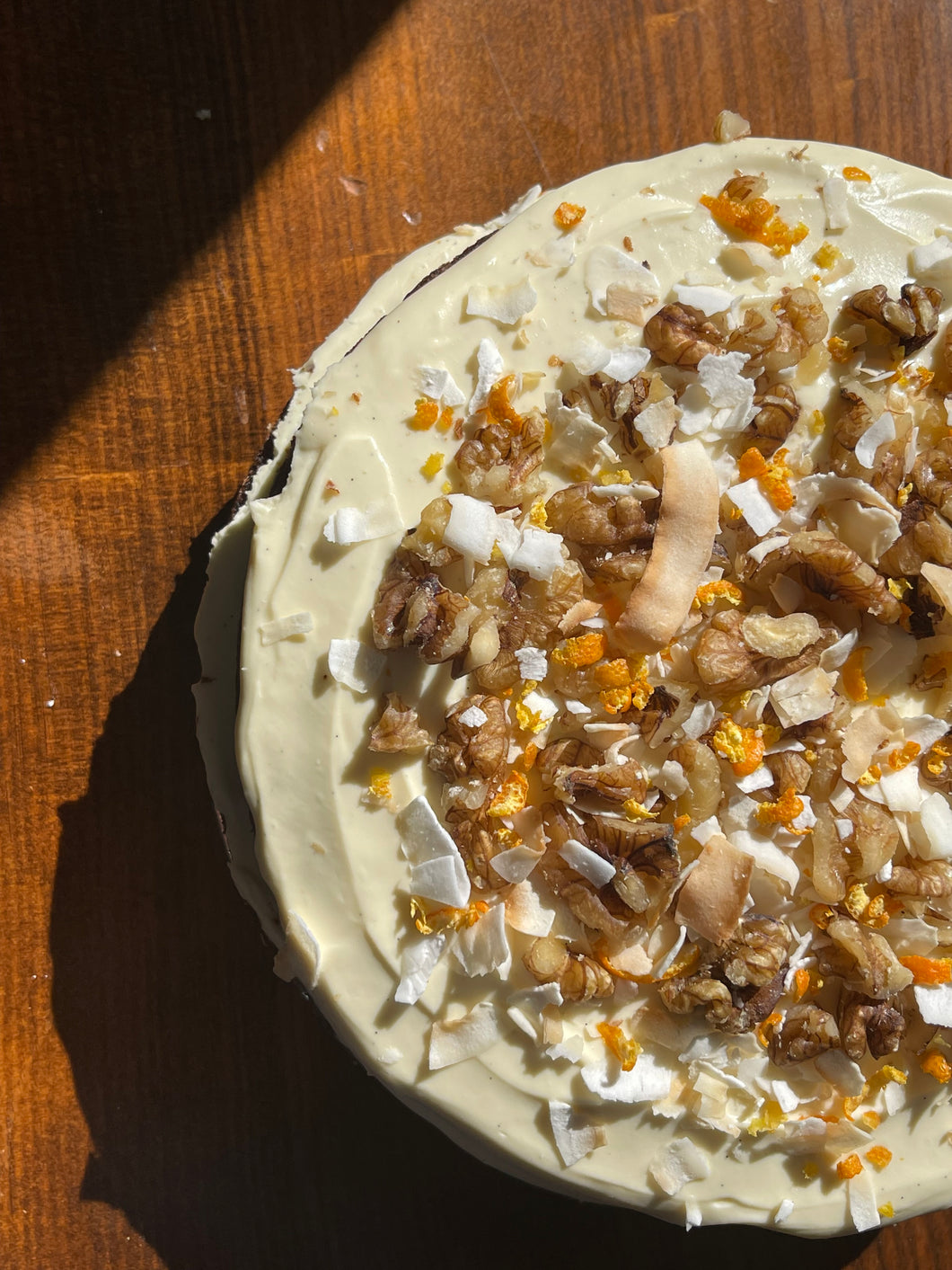 Gluten Free Carrot Cake with Cream Cheese Icing