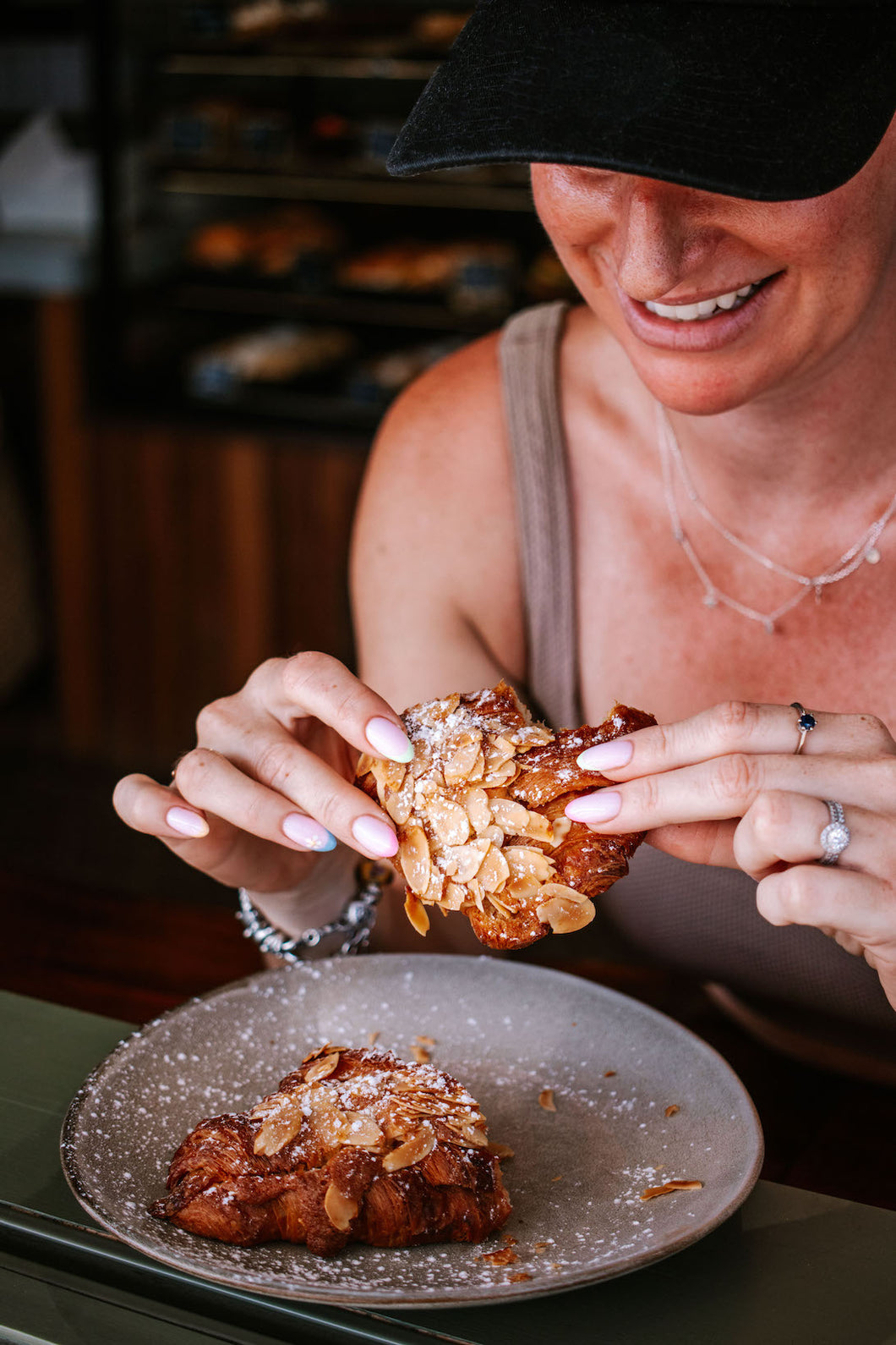 Twice baked Almond Croissant